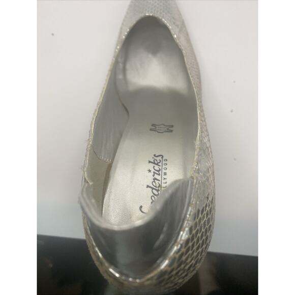 Vintage Frederick’s Of Hollywood Silver Stiletto Heels Size 8 - Picture 10 of 11